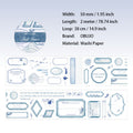 1 Roll Vintage Notepad Washi Stickers Tape SSBK