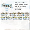 4 Rolls Seasonal Landscape PET Stickers Tapes Set SSFH