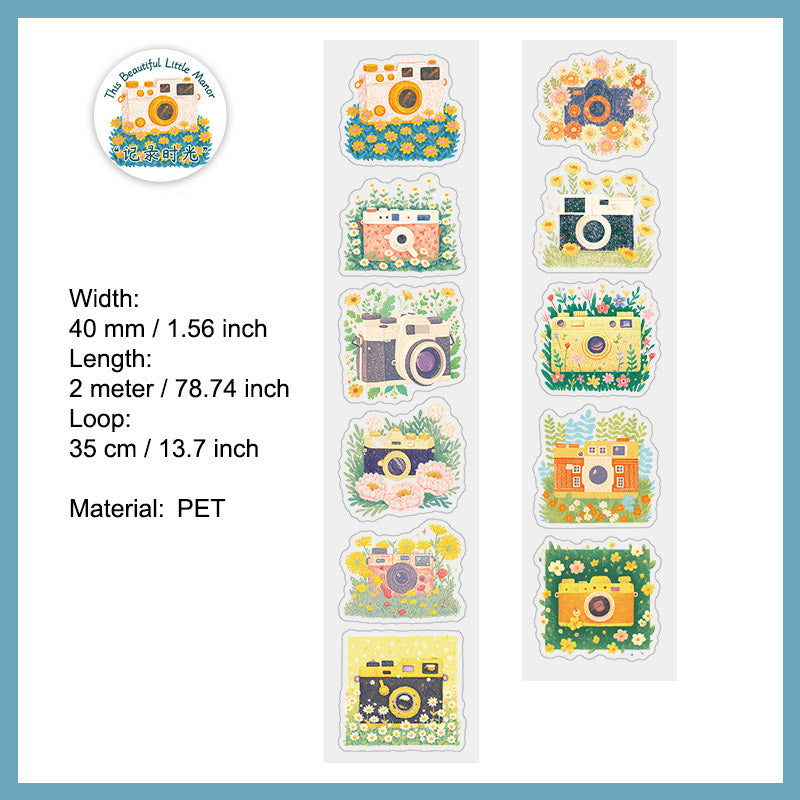 1 Roll Cartoon PET Stickers Tape TYHY