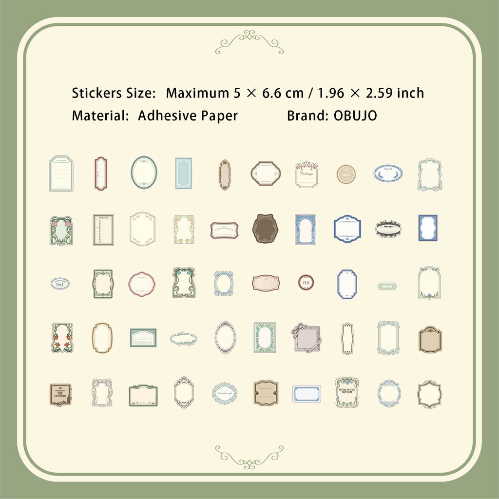 100 Pcs Lable Note Stikcers SJSZ