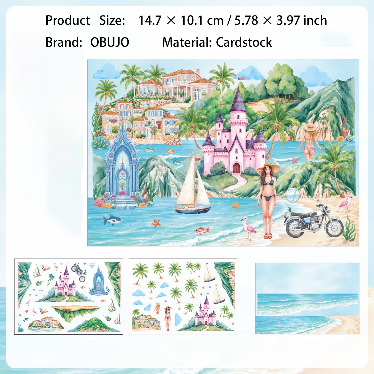 Cozy House DIY Stickers Kit WRNA