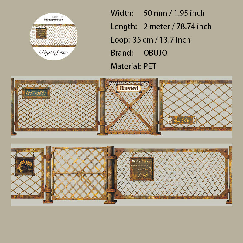 1 Roll Metal Fence PET Tape XJWL