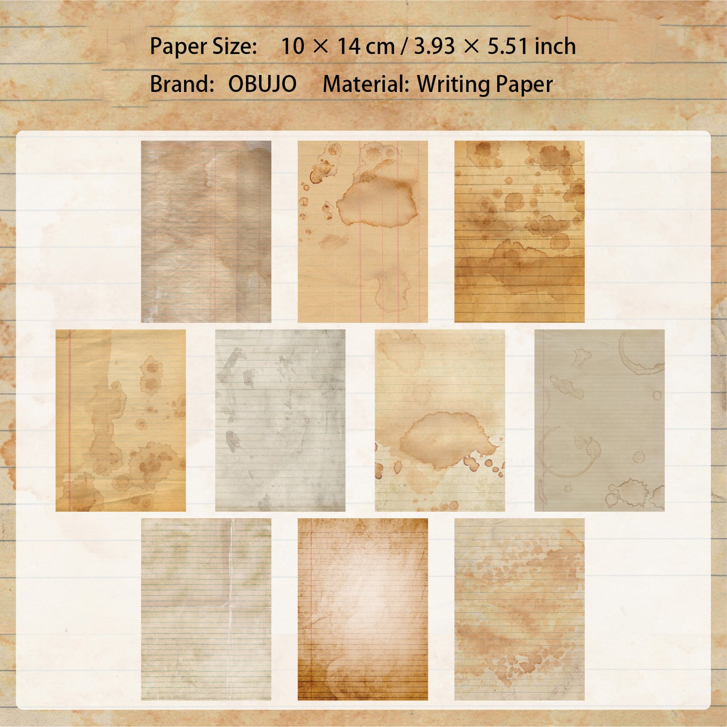 20 Pcs Vintage Junk Journal Paper JRXL