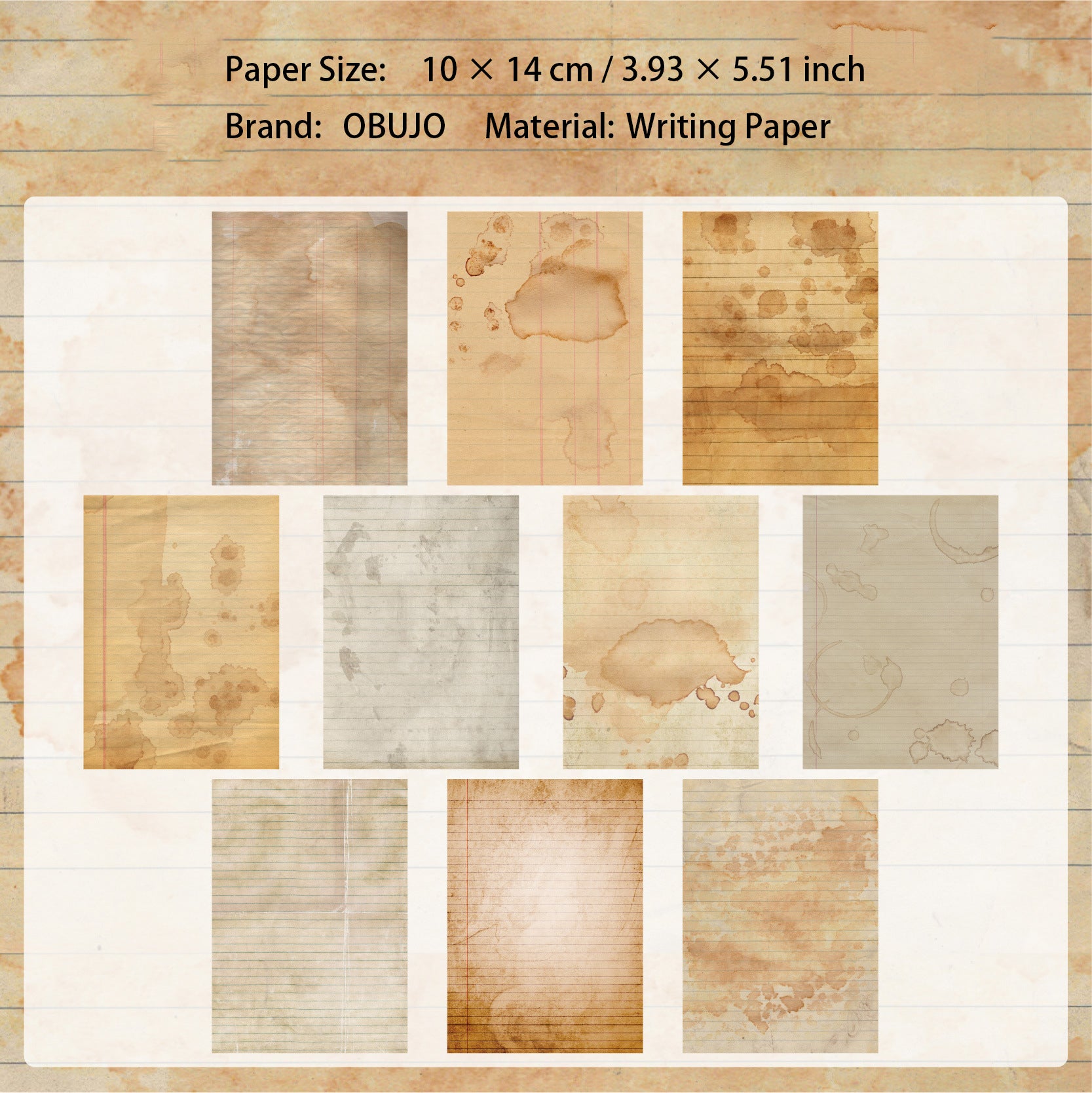 20 Pcs Vintage Junk Journal Paper JRXL