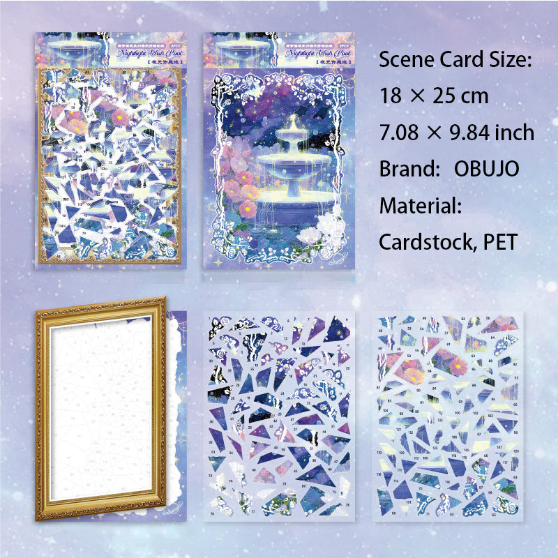 Fantasy Painting DIY Puzzle Stickers Kit QMHJ