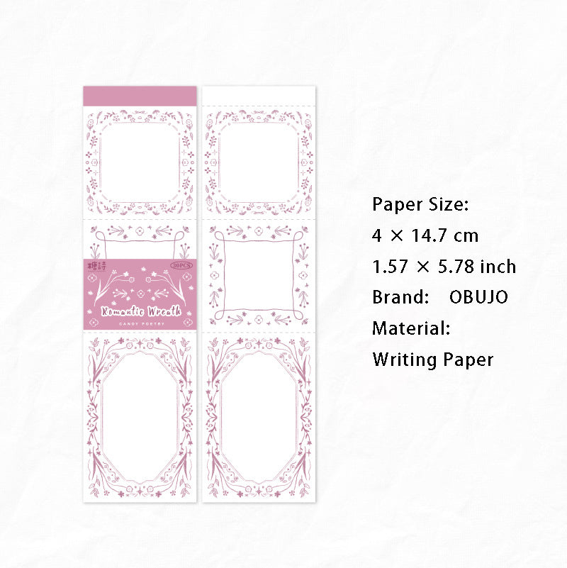 30 Sheets Creative Notepad Paper XTSJ