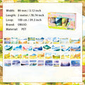 4 Rolls Landscape PET Stickers Tape LYLY