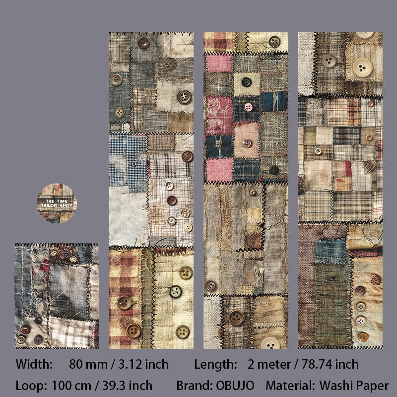 1 Roll Vintage Junk Journal Washi Tape SGCFP