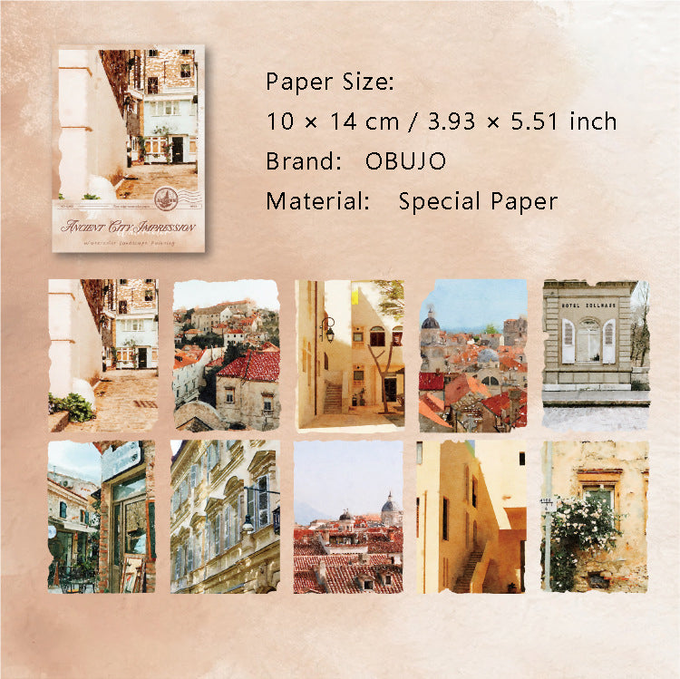 30 Pcs Landscape Journal Paper LGJFJ