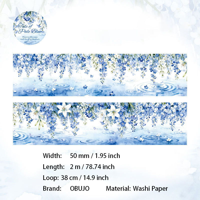 1 Roll Seasonal Flower Vine Washi Tape FHLY