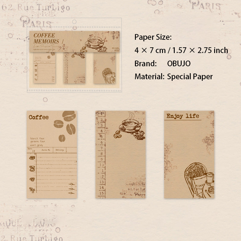 90 Sheets Vintage Sticky Note SHYJ