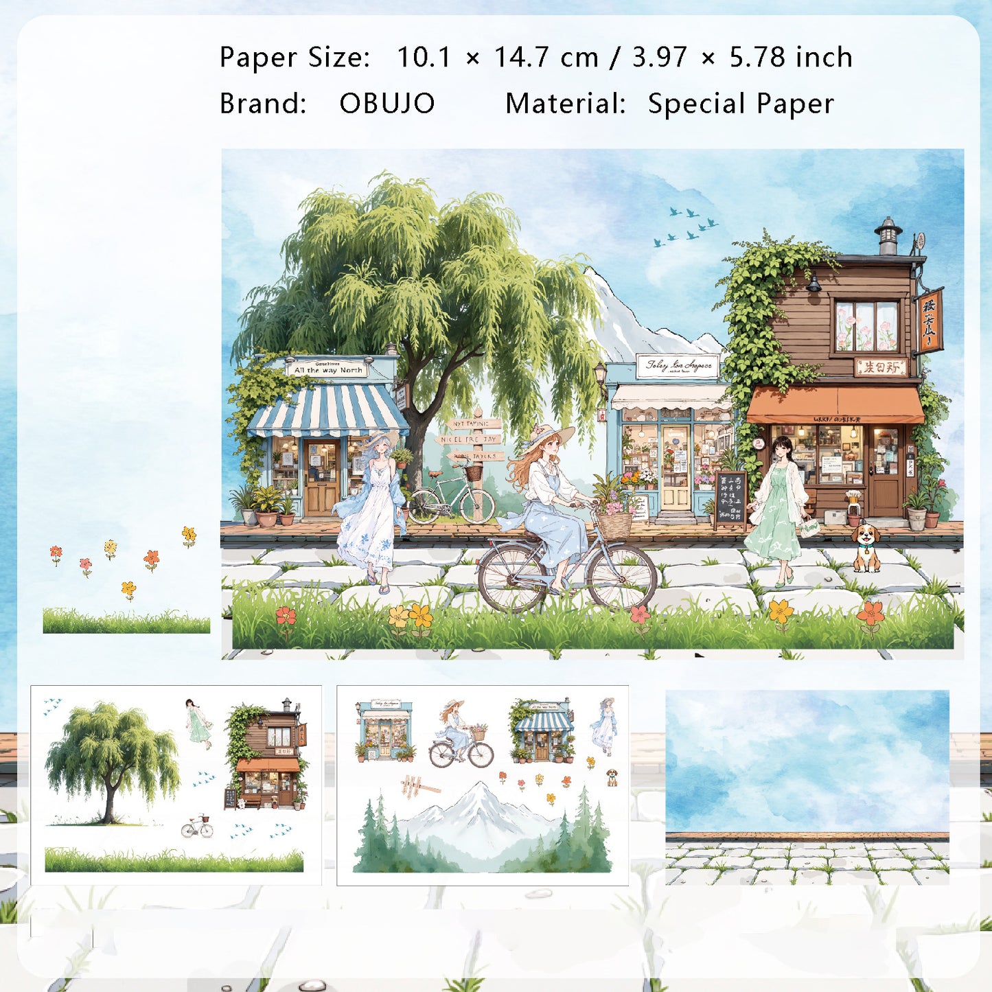 Seasonal House DIY Stickers Kit XJTJ