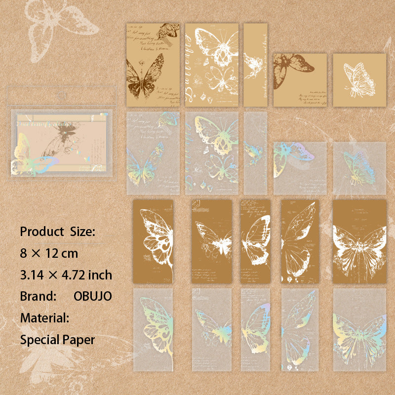 20 Pcs Vintage Junk Journal Paper FGJP