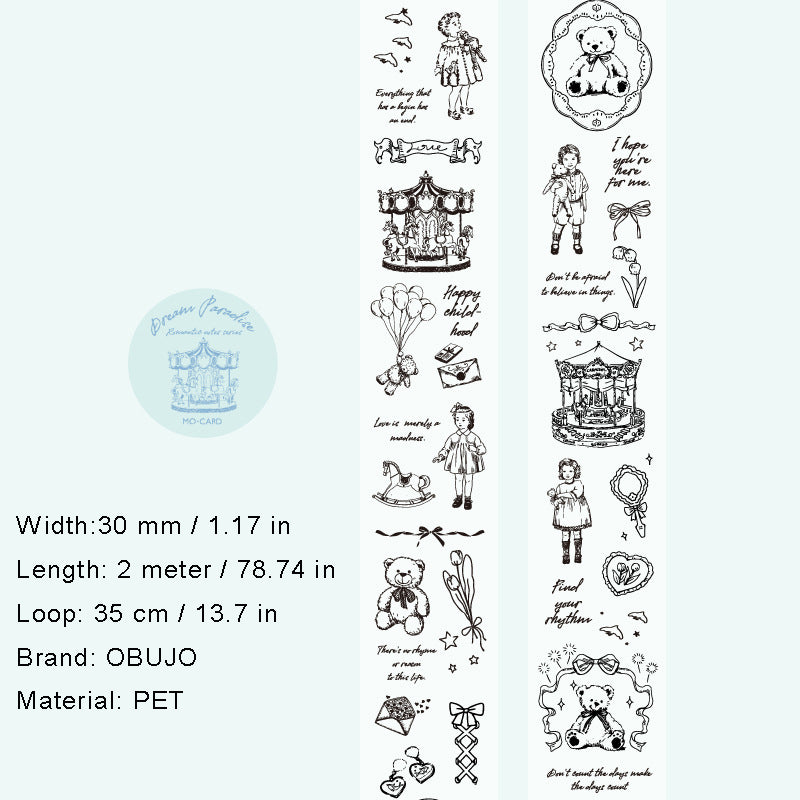 1 Roll Hand Drawing PET Tape LMSJ