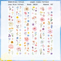 6 Rolls Wildflower PET Stickers Tapes Set FFXS