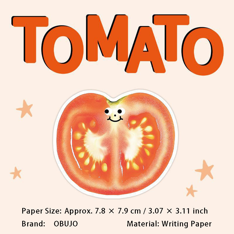 30 Pcs Fruit Theme Sticky Note XXGS