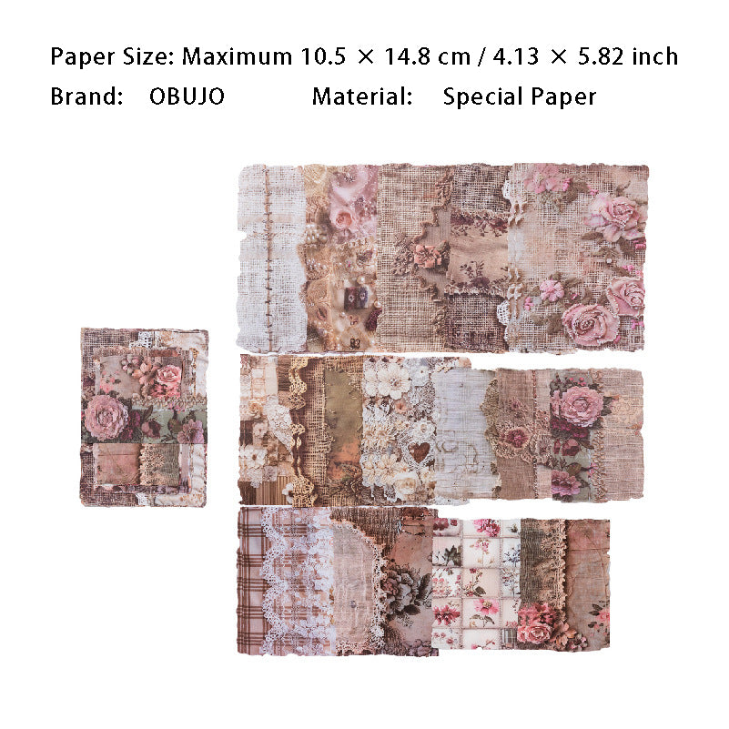 30 Sheets Vintage Junk Journal Paper SGMLDS