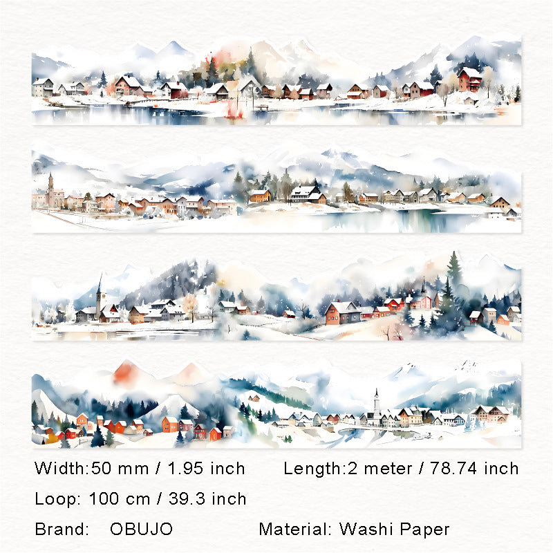 1 Roll Mountain Forest Washi Tape SCQK