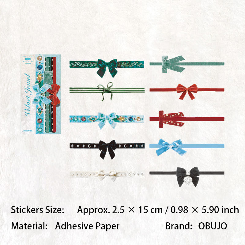 20 Pcs Lace Knot Stickers SGLS