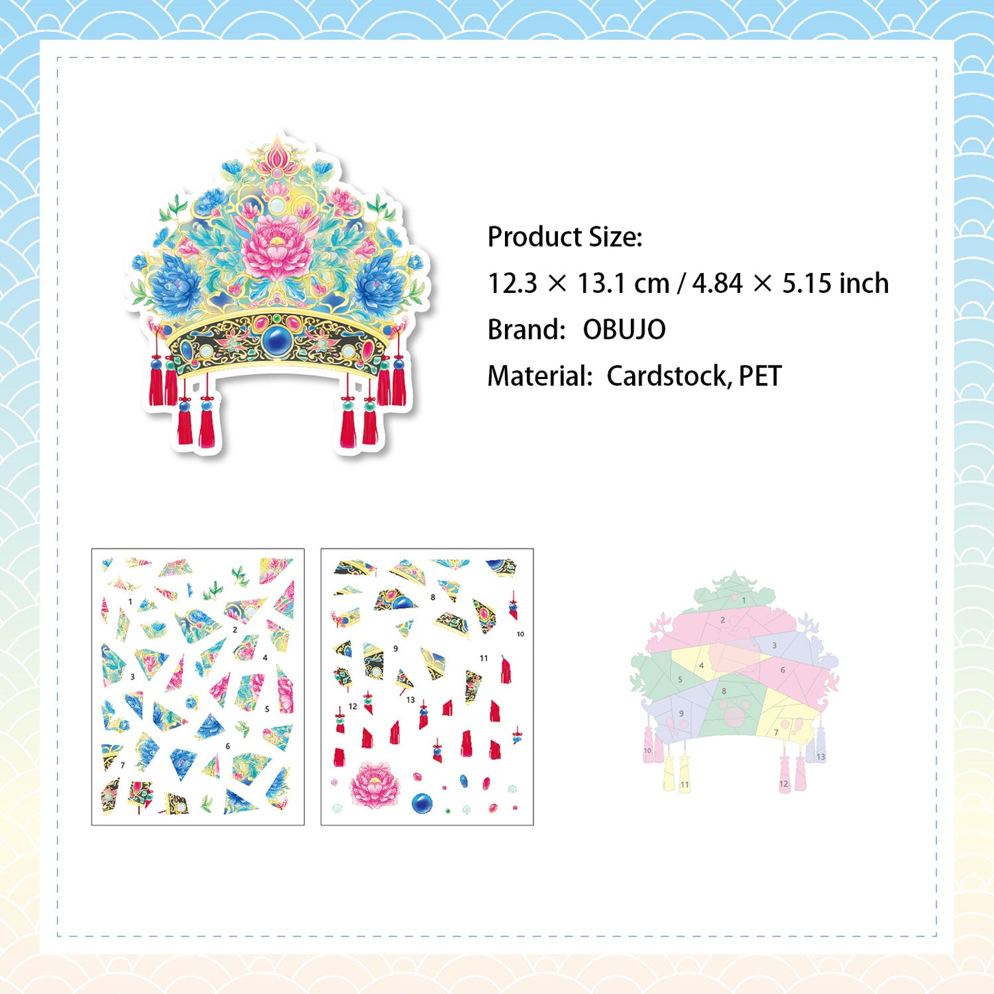 Classic Gadgets Puzzle Stickers GSPT