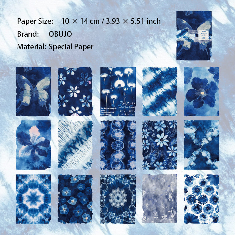 30 Pcs Fantasy Color Journal Paper ZJZR