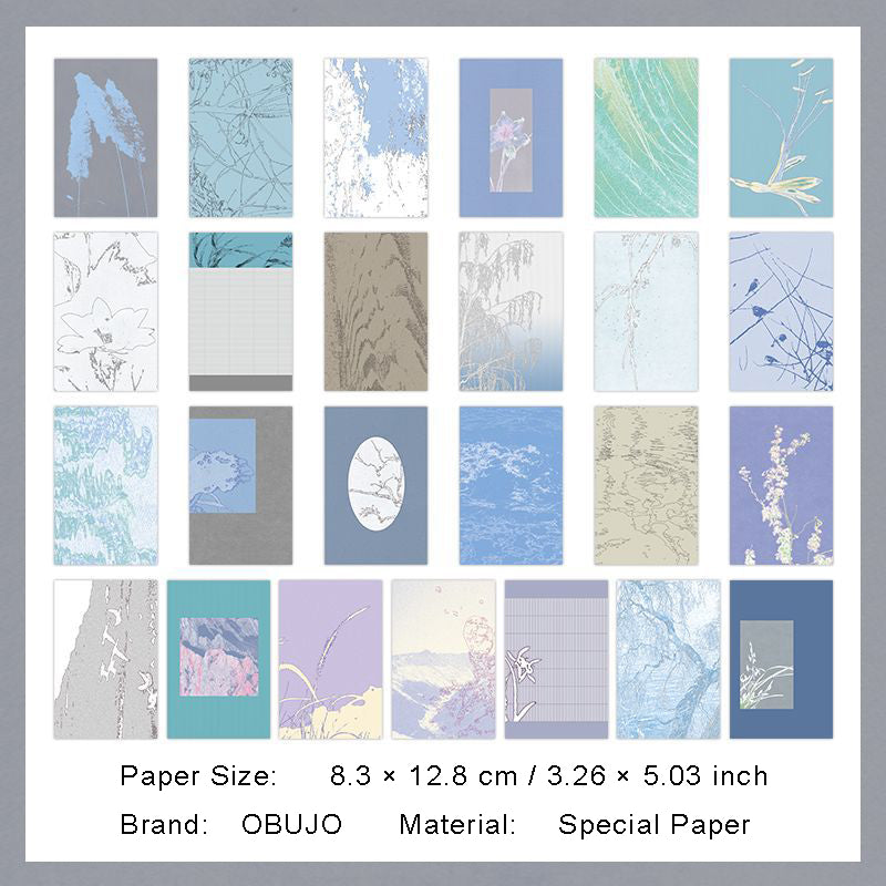 50 Pcs Creative Scrapbook Paper XDSQ