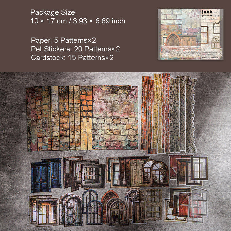 90 Pcs Movie Film Scrapbook Supplies Kit SGSCJ