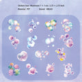 15 Pcs Bubble PET Stickers MPQJ