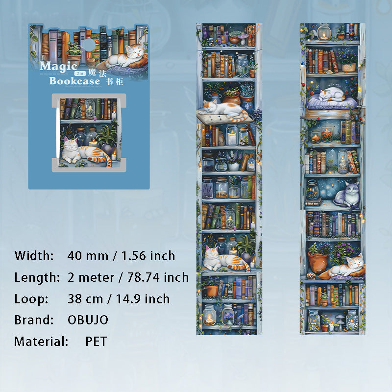 1 Roll Magic Bookshelf PET Tape MFSG