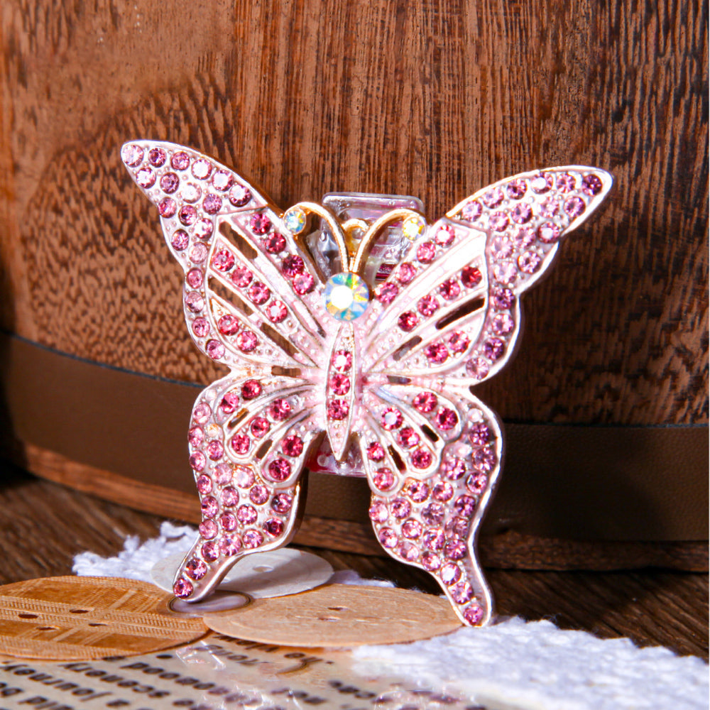 1 Pc Butterfly Notebook Metal Clip DWXL