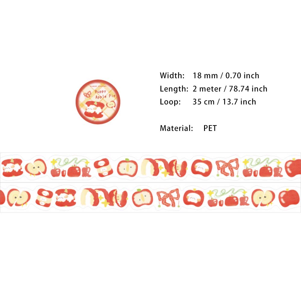 1 Roll Cute Fruit PET Tape SGTX