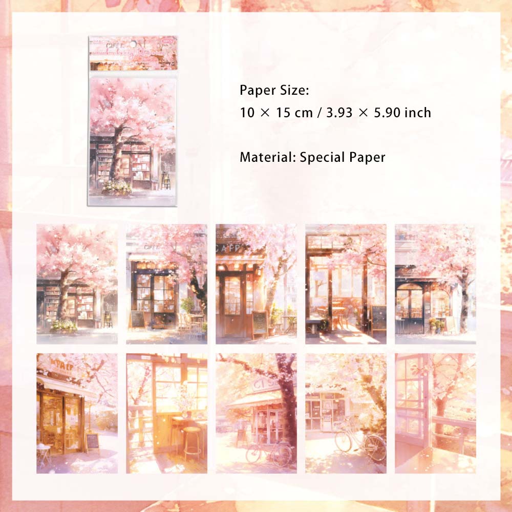 30 Sheets Fantasy Windows Door Scrapbook Paper CXYX