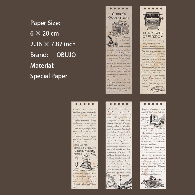 30 Sheets Manuscript Themed Journal Paper GSSB
