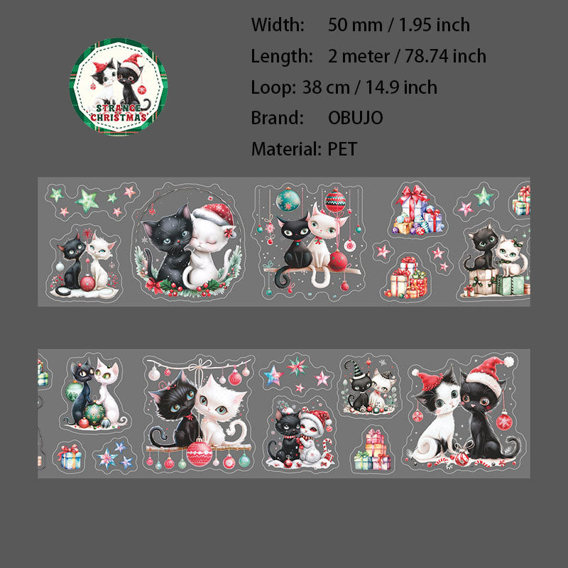 1 Roll Christmas Theme Washi Tape QYSDY