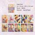20 Pcs Color Art Theme Scrapbook Paper CSYSSD