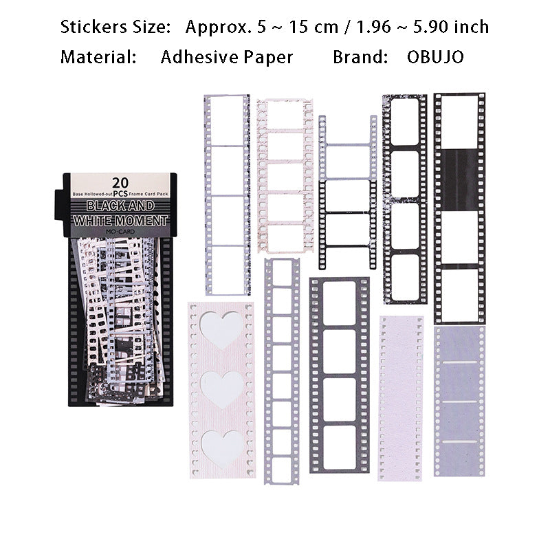 10 Pcs Movie Film Stickers JPKK