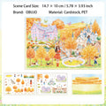 Fantasy Garden Manor Scene DIY Stickers Kit HYTL