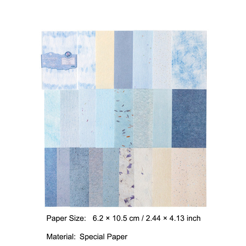 50 Pcs Vintage Basic Scrabook Paper ZJWR