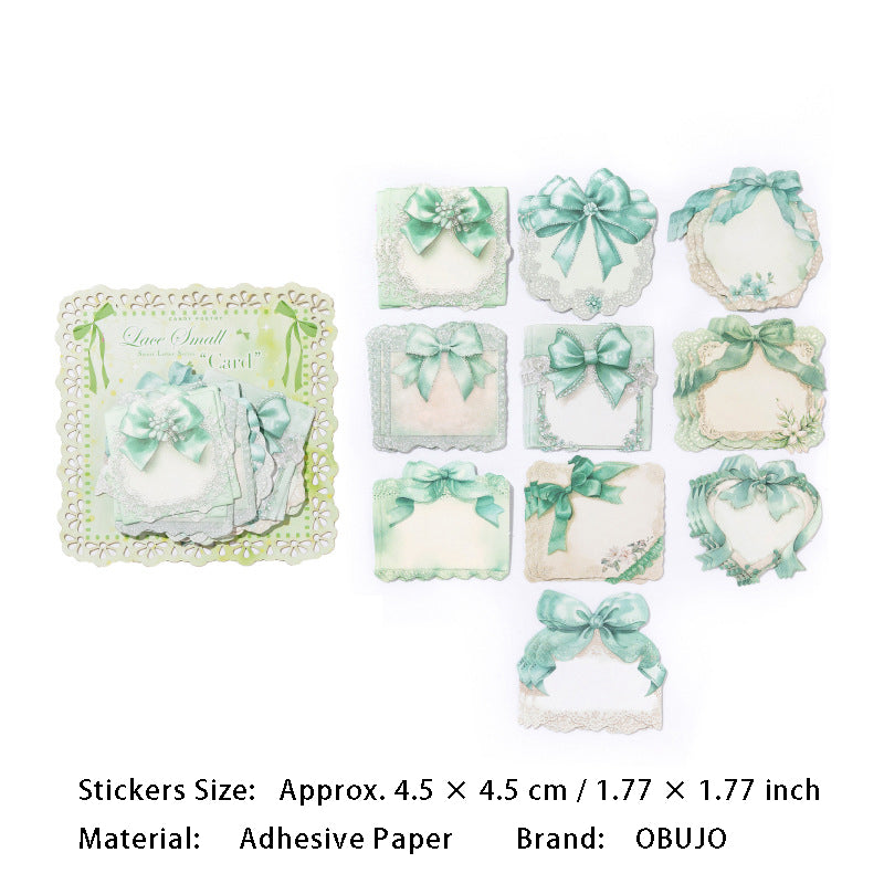 30 Pcs BBOw Theme Stickers TMHX