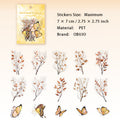 30 Pcs Branches PET Stickers MMZY