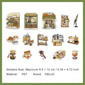 30 Pcs Hobby Theme PET Stickers SJXZ
