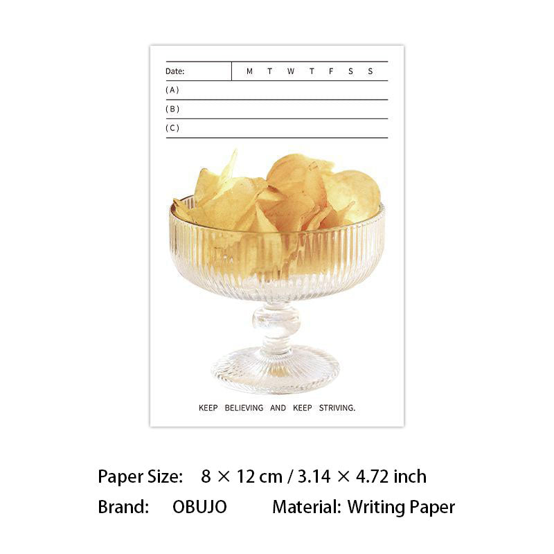 30 Sheets Aesthetic Notepad JRFKX