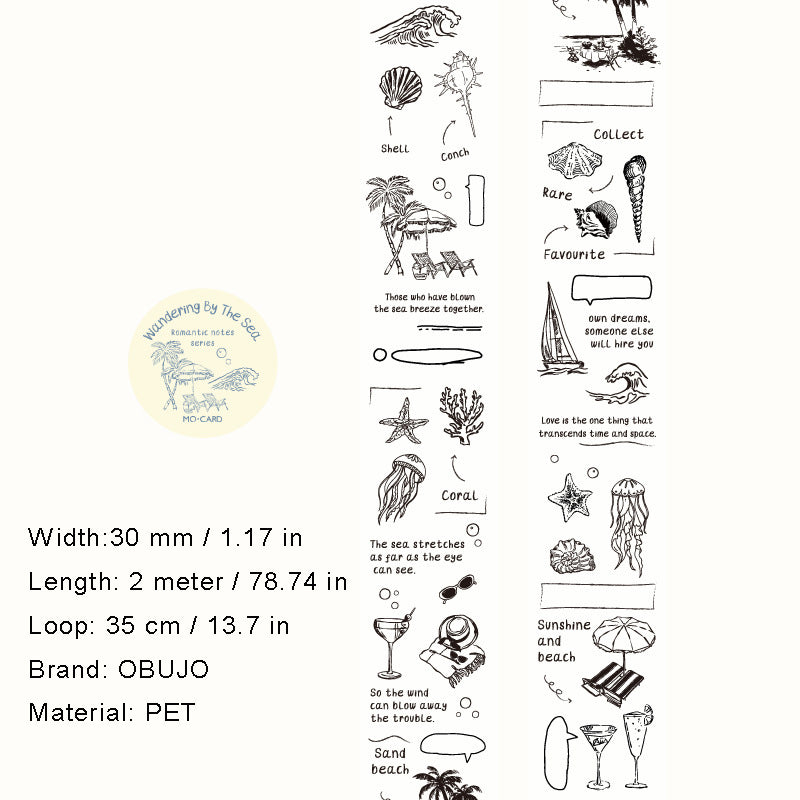 1 Roll Hand Drawing PET Tape LMSJ