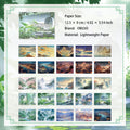 50 Sheets Natural Landscape Journal Paper SJHJ