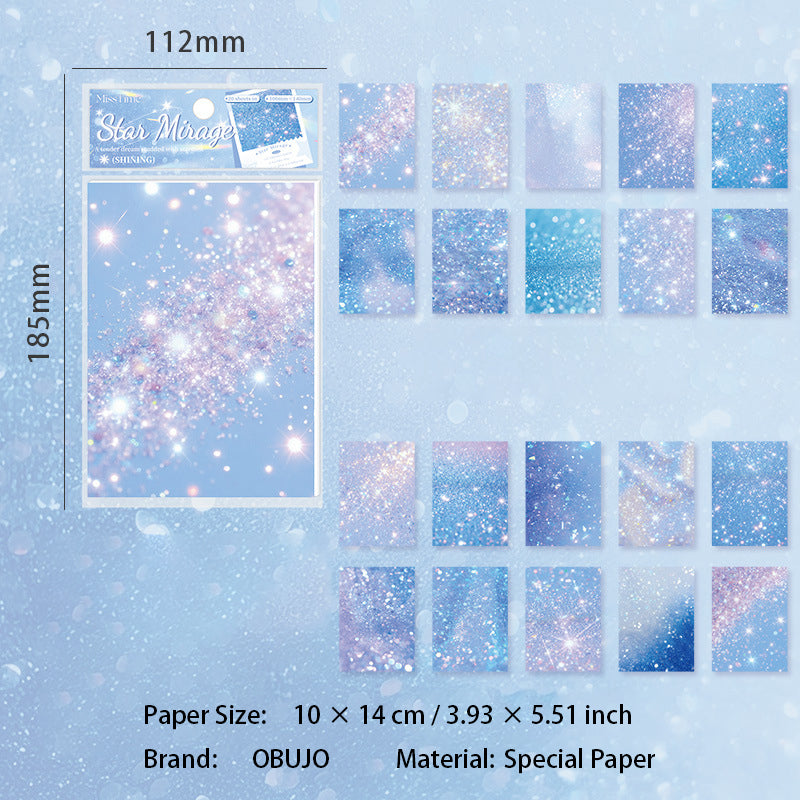 20 Pcs Fantasy Journal Paper HXCJ