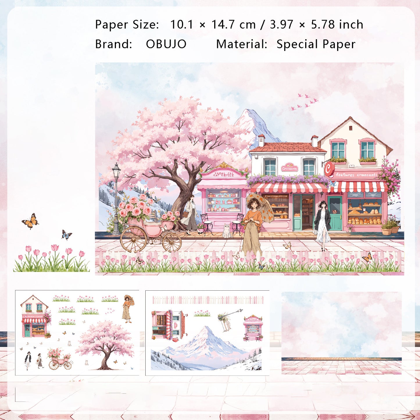 Seasonal House DIY Stickers Kit XJTJ