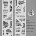 1 Roll Vintage PET Stickers Tape BDJS