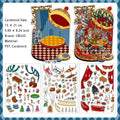 3D Shop Scene DIY PET Stickers JRYY