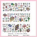 6 Pcs Life Style Planner Washi Stickers SHWD