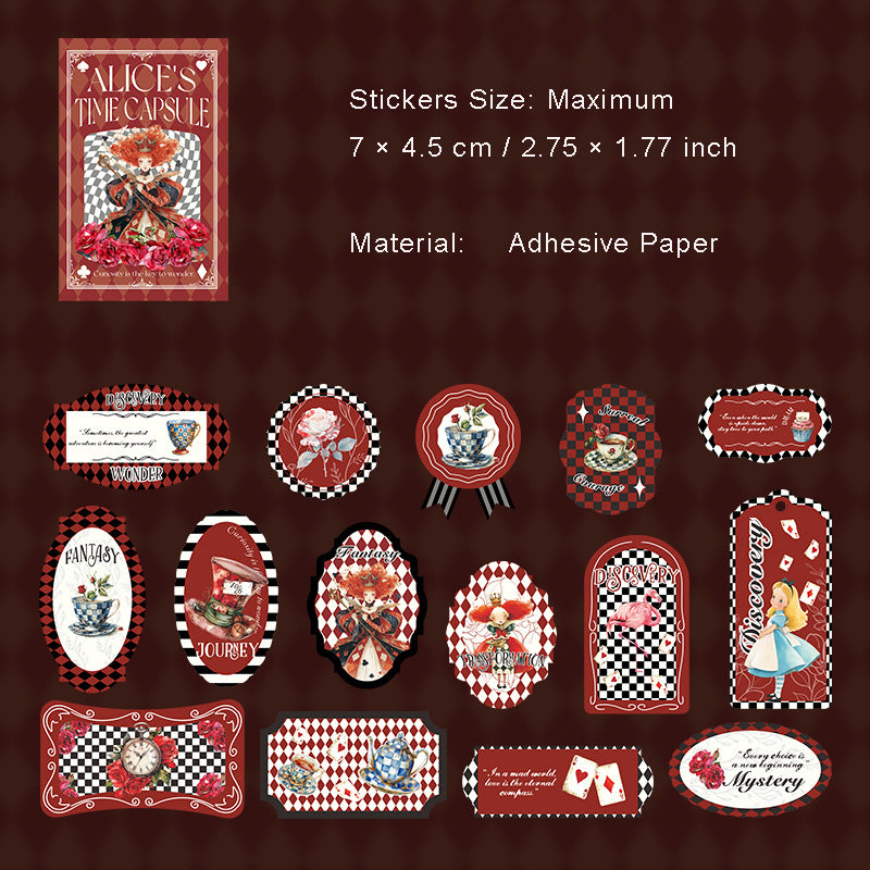 30 Pcs Fairy Theme Lable Stickers ALSSGH